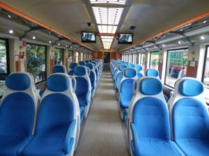 interior tren