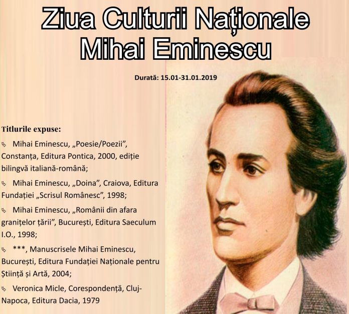 Ziua Culturii Naționale Mihai Eminescu Euro Sud Tv